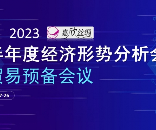 商业总额稳固，，，，，商业质量提升 太阳城官网丝绸召开2023半年度经济形势剖析谈判业准备聚会